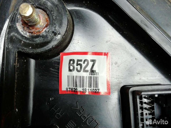 Зеркало заднего вида правое hyundai santa fe 2006г