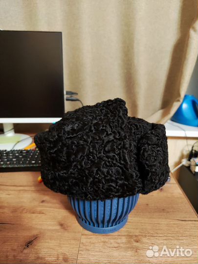 Шапка ушанка Каракулевая мужская