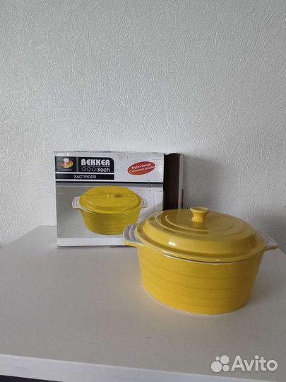 Жаропрочная керамическая кастрюля