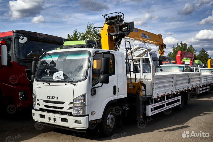 Бортовой грузовик Isuzu Elf, 2024