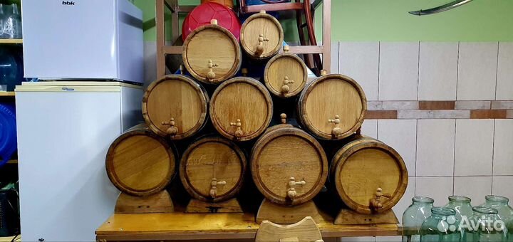 Дубовые бочки бу