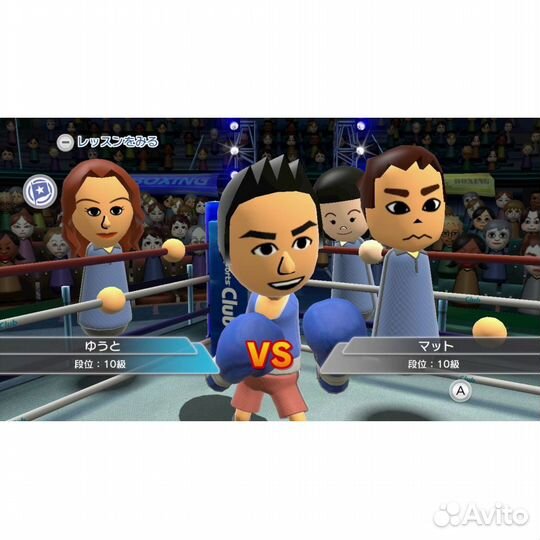Wii Sports, б/у, без обложки, английский (Wii)