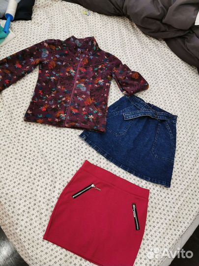 Детская одежда пакетом для девочки размер 134-140