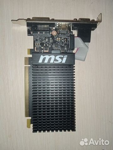 Видеокарта msi gt 710 2gb купить в Челябинске | Электроника | Авито