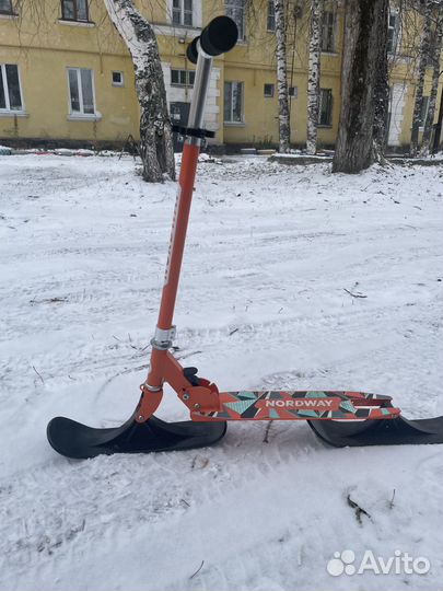 Зимний самокат