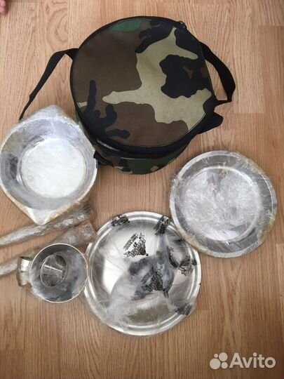 Набор посуды Гурман нерж новая