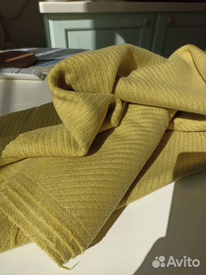 Отрез пальтовой ткани, шерсть, Италия