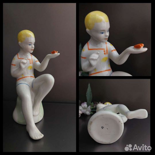 Статуэтка фарфор Зхк,Полонне