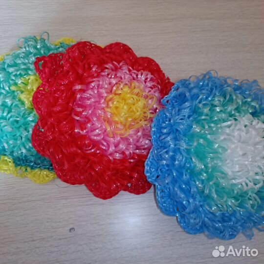 Мочалка ручной работы
