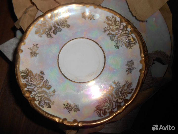 Немецкий чайнo-кофейный фарфор гдр 19 предметов