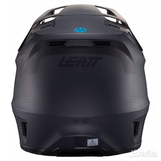 Шлем Leatt Kit Moto 7.5 V24 Stealth + Velocity 4.5