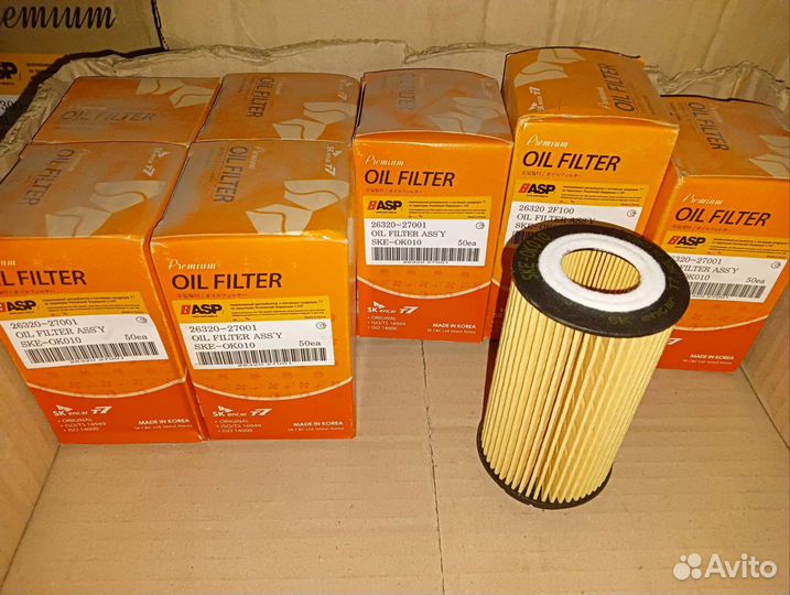 Картридж масляного фильтра hyundai trajet \ tucson