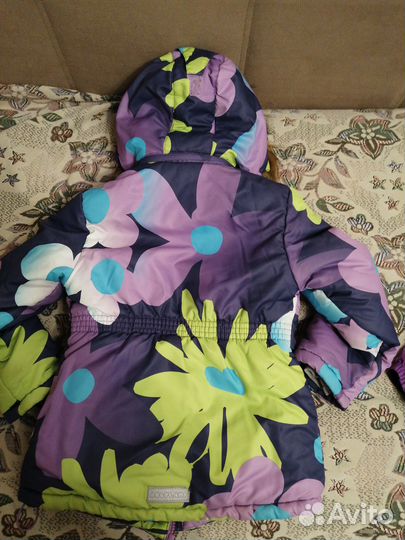Костюм зимний для девочки 122 размер