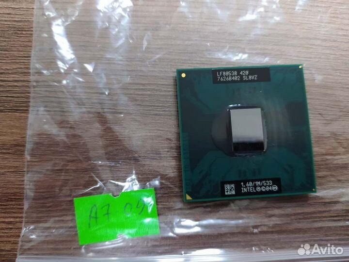 Процессор Intel Celeron M 430 1,73 GHz Socket ppga