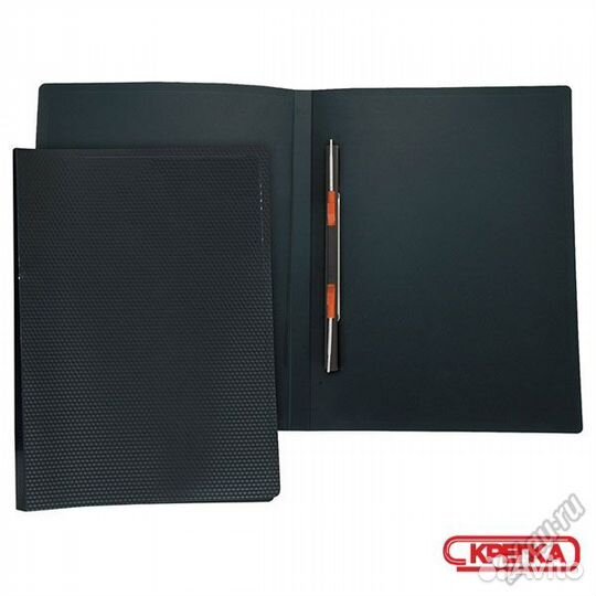 Папка А4 с боковым пружинным скоросшивателем proff