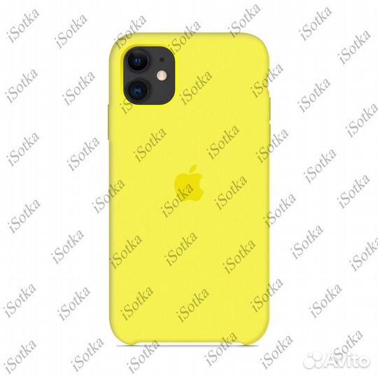 Чехол Apple iPhone 11 Pro Silicone Case №40 (Лимон