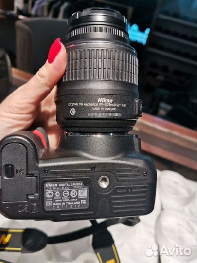 Зеркальный фотоаппарат nikon d3100