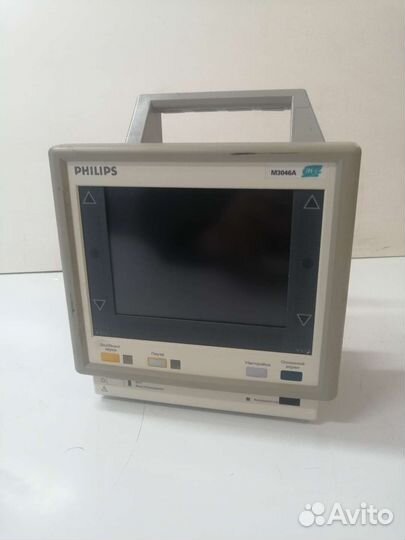 Монитор пациента HP M3046A, пульсоксиметр Philips