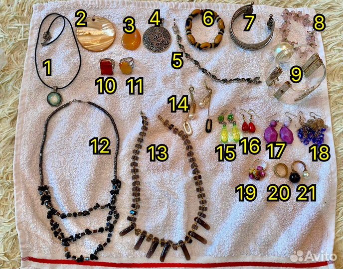 Украшения винтаж разные