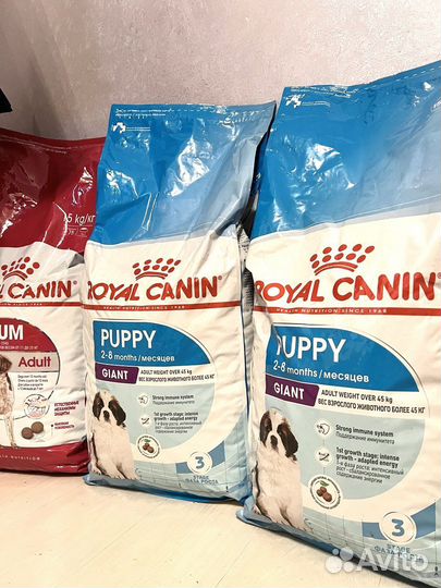 Корм для собак Royal canin puppy giant