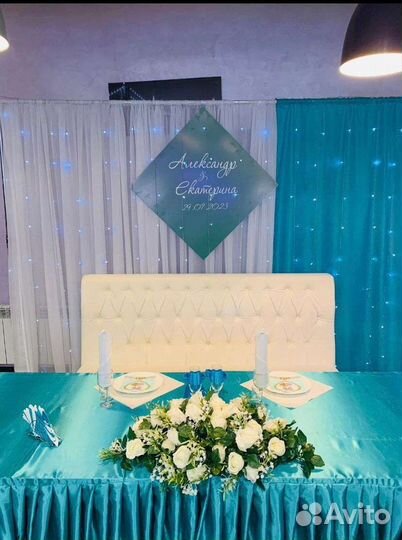 Декор свадьбы, оформление