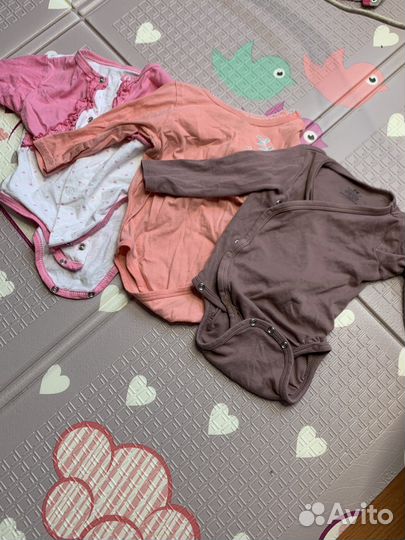 Пакет одежды на девочку 68-74