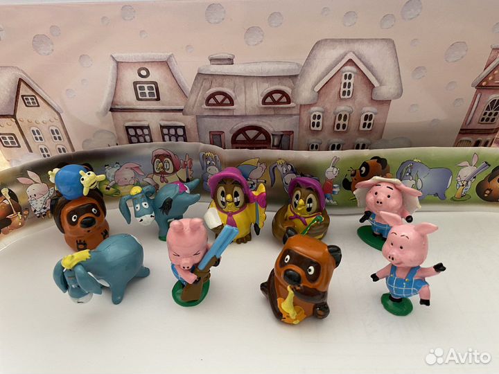 Винни пух киндер ландрин 2000г