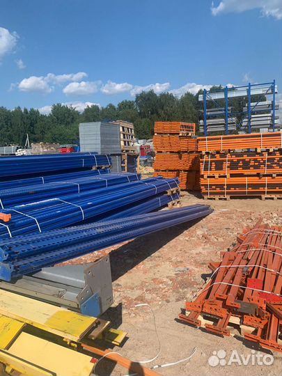 Стеллажи бу,2-13м