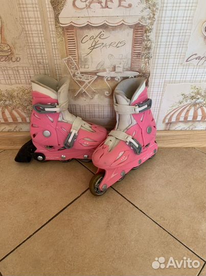 Ролики roces раздвижные для девочки