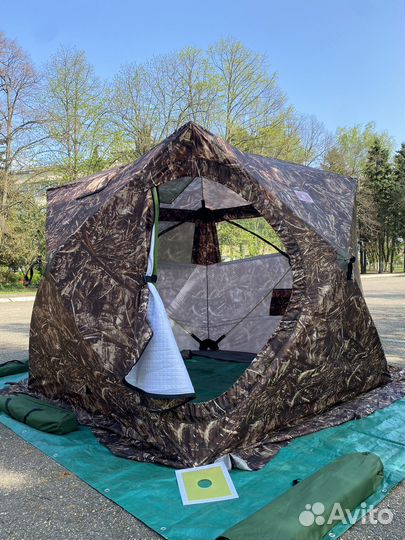 Палатка Медведь зима/лето Куб 4