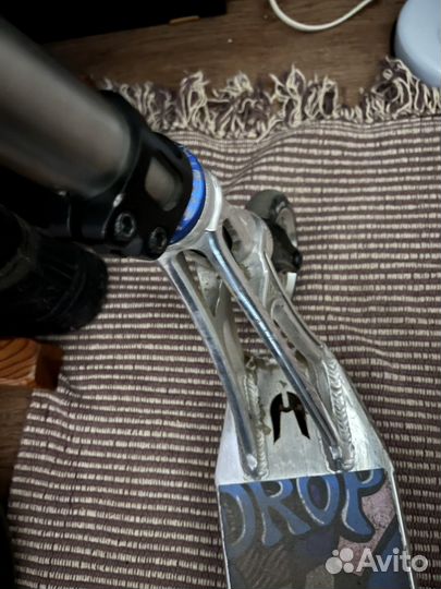 Трюковой самокат кастом парк