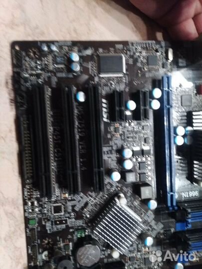 Мат плата сок775на топовом p45 чипсете