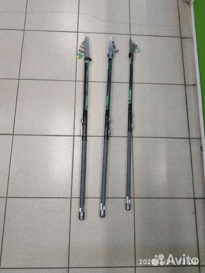 Удочка карбоновая с кольцами маховая 30-50гр