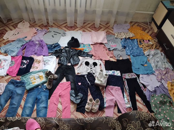 Пакет брендовых вещей в садик 98, 104