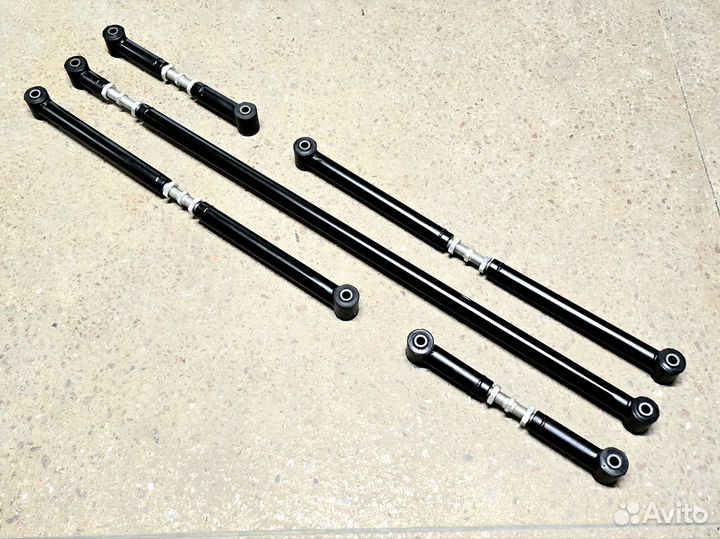Реактивные тяги лифт на Ниву регулируемые все