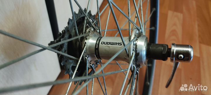 Кассета для велосипеда Shimano+семерик+быстросъем