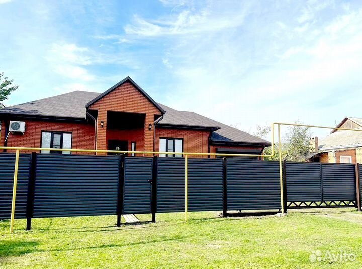 Забор ранчо, жалюзи. Европейская версия