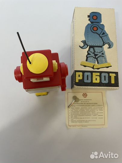 Заводной СССР робот лзм,музейное состояние