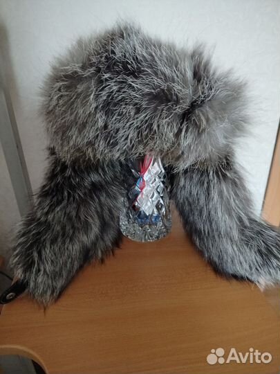 Шапка ушанка мужская зимняя