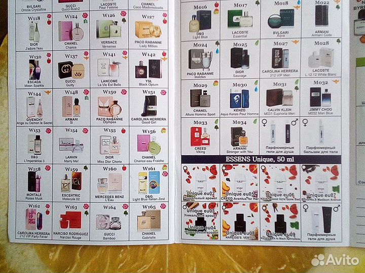 Essens.Духи в наличии в Тамбове, чешские, эссенс