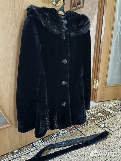 Шуба мутоновая 42