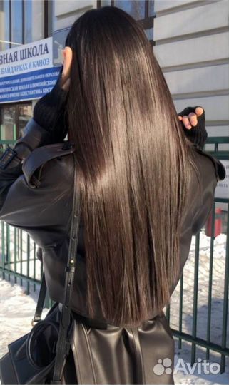 Кератиновое выпрямление