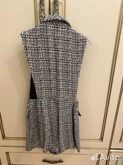 Твидовый комбинезон zara