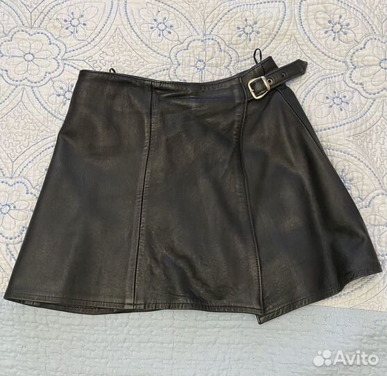 Юбка натуральная кожа