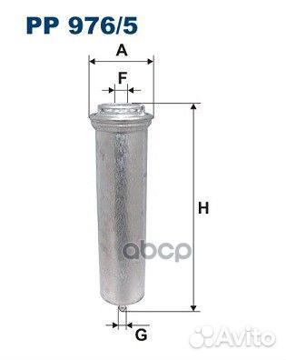 Фильтр топливный BMW E90 diesel PP 976/5 Filtron