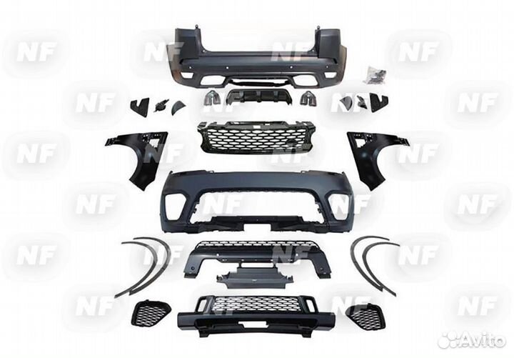 Обвес SVR Range Rover Sport