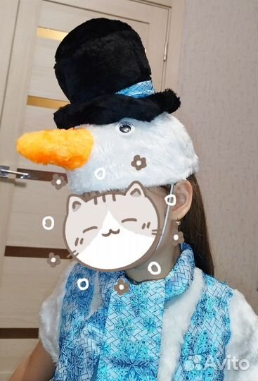 Костюм снеговика 104