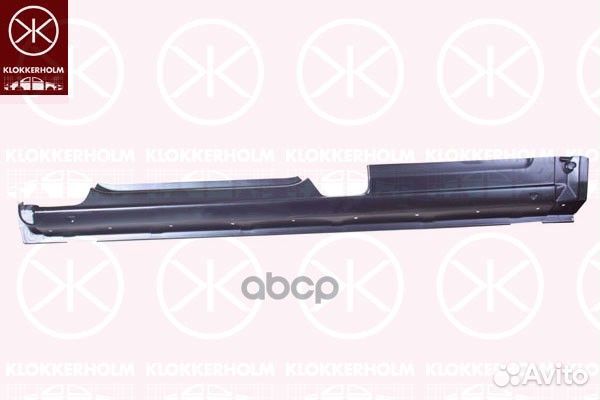 Порог кузова прав 2дв ford transit Tourneo Connect