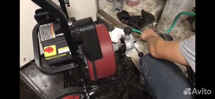 Поиск скрытой течи, Устран. течь тепловизор засор