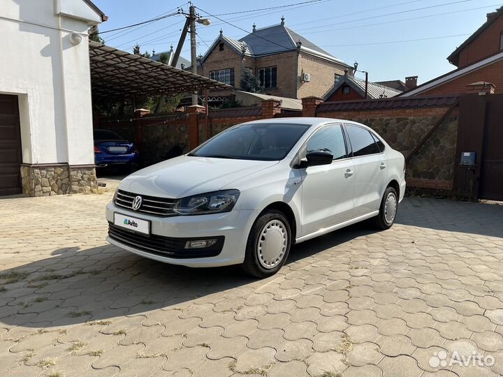 Volkswagen Polo 1.6 AT, 2020, 139 500 км